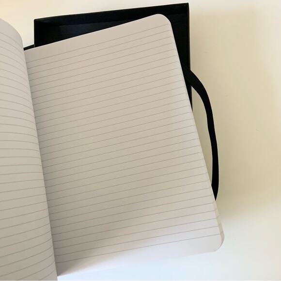 Klipsch Premium Audio Leather Black Journal Notebook Rare Collectors Merch - Picture 7 of 11